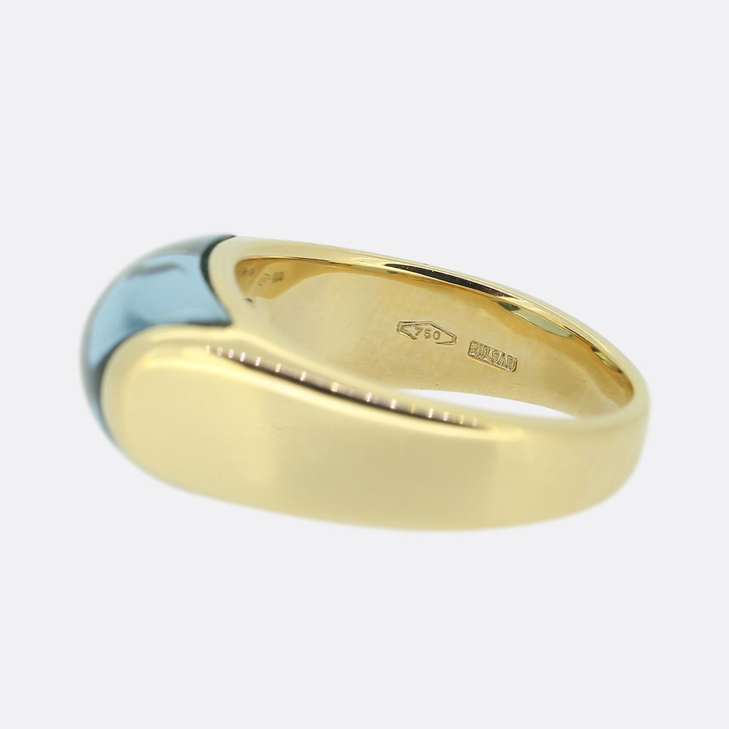 da uomo o donna Anello Tronchetto Topazio Bvlgari in vendita