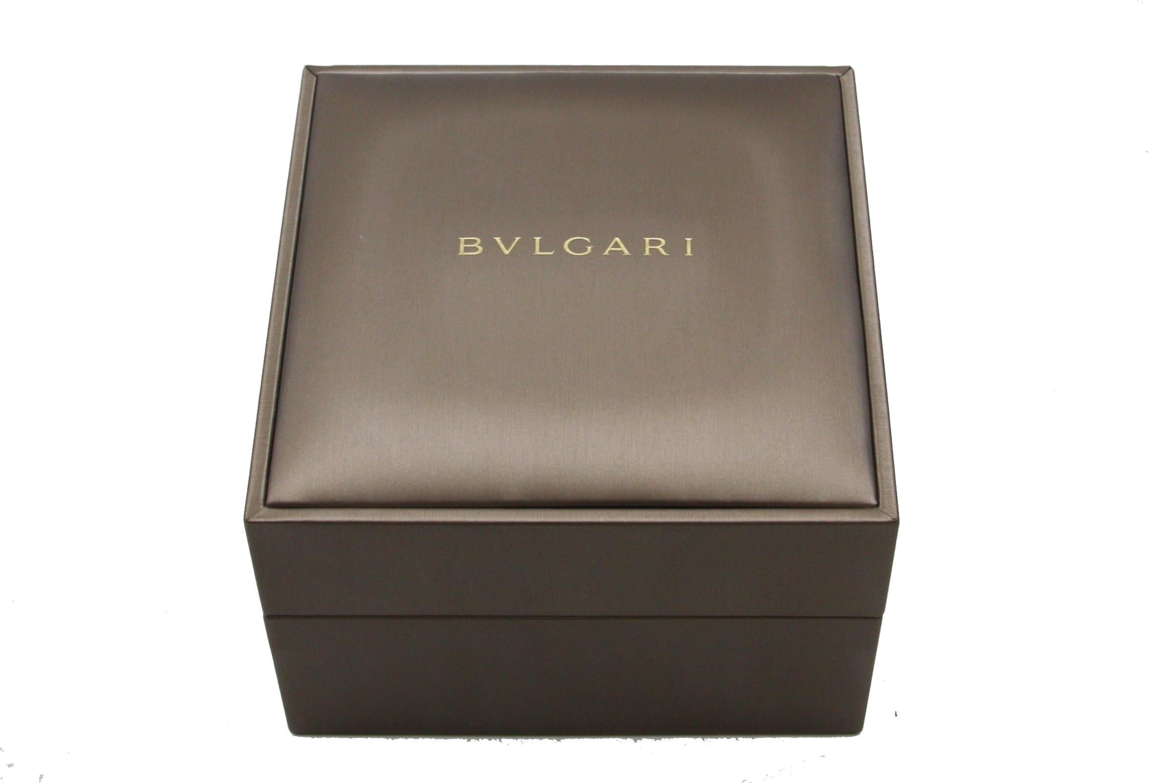 Bvlgari Tubogas 102450 Rose Gold Serpenti Watch For Sale 1