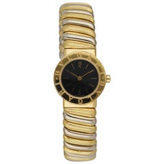 Bvlgari Tubogas BB 23.2T 18K Yellow & White Gold Ladies Watch