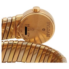 Bvlgari Tubogas BB191T Serpenti 18K Yellow, White & Rose Gold Ladies Watch