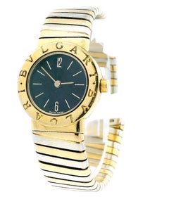 Bvlgari Tubogas BB232T 18K Yellow, Rose & White Gold Ladies Watch