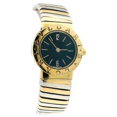 Bvlgari Tubogas BB232T 18K Yellow, Rose & White Gold Ladies Watch