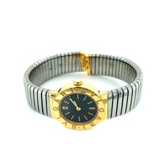 Bvlgari Tubogas Gold and Steel Watch