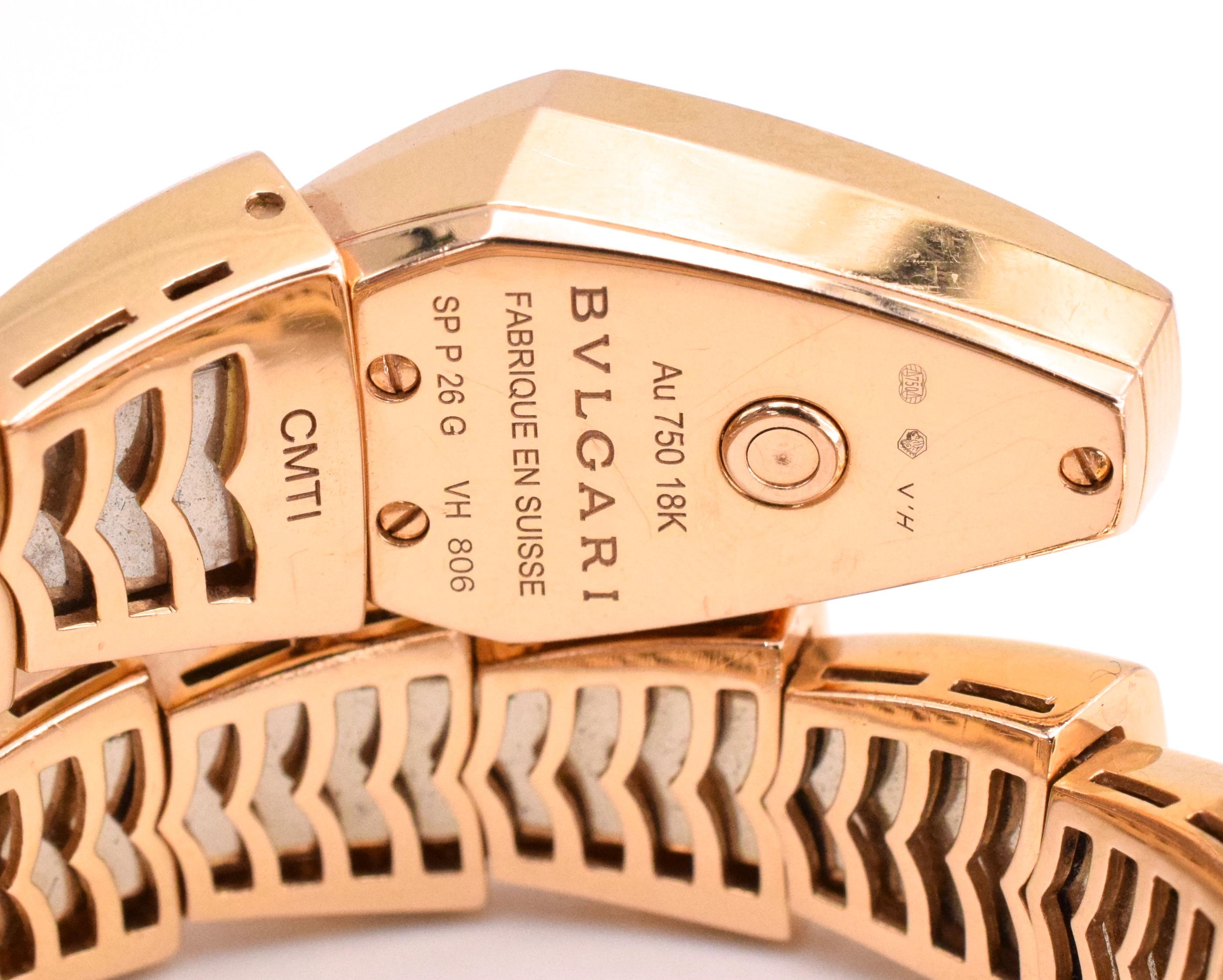 Orologio Bvlgari Tubogas Serpenti Donna In condizioni ottime in vendita a New York, NY