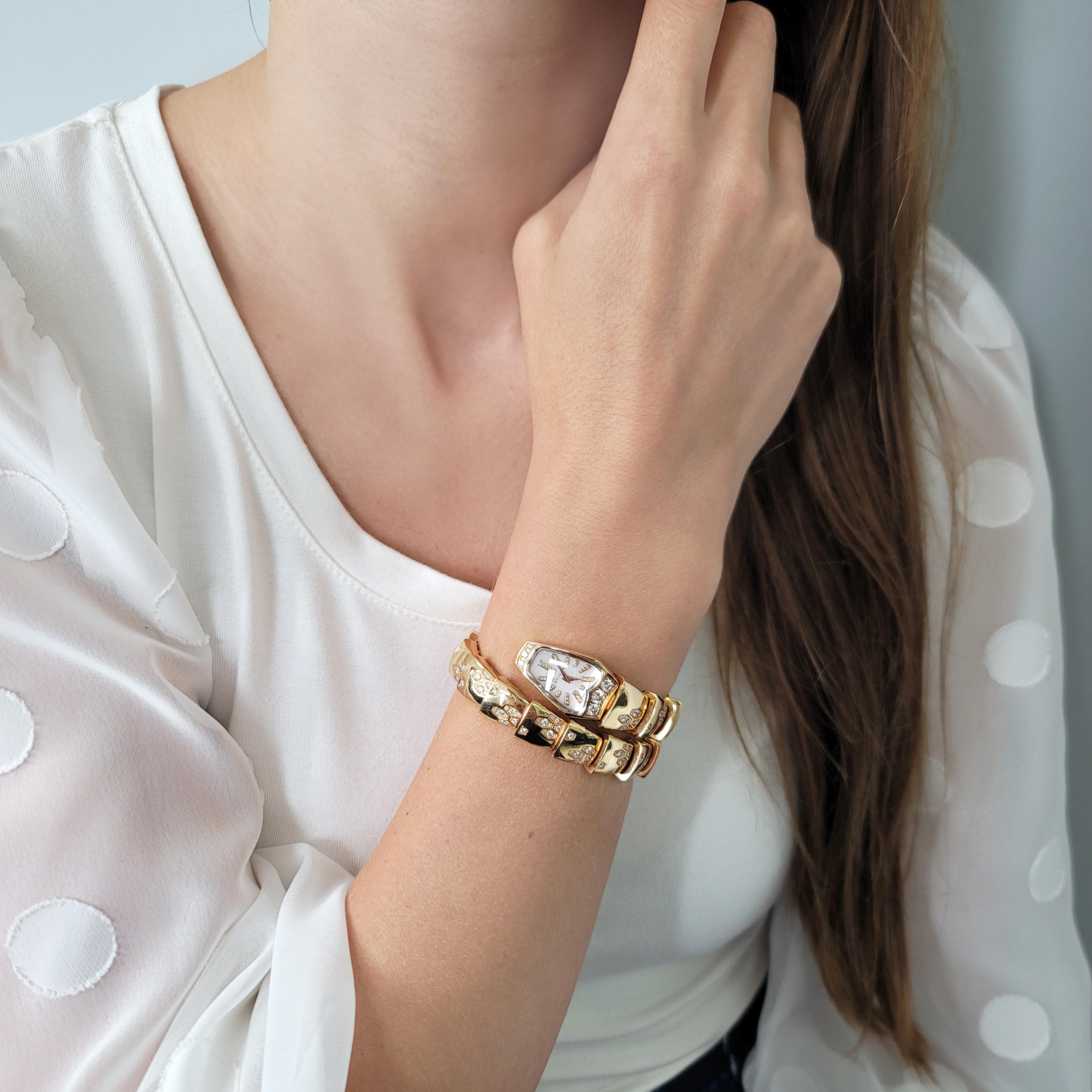 Orologio Bvlgari Tubogas Serpenti Donna in vendita 2