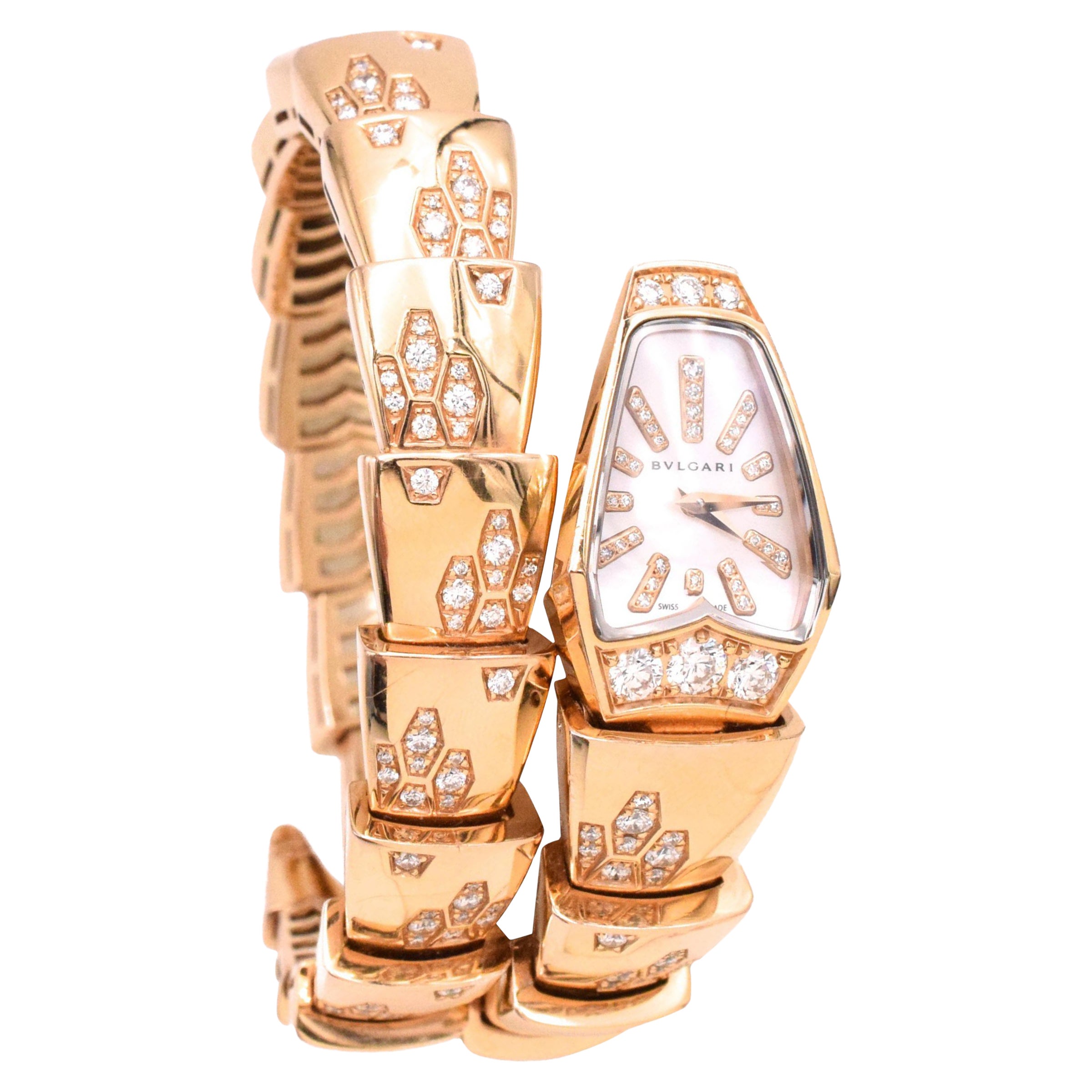 Is the Bulgari Serpenti watch waterproof?