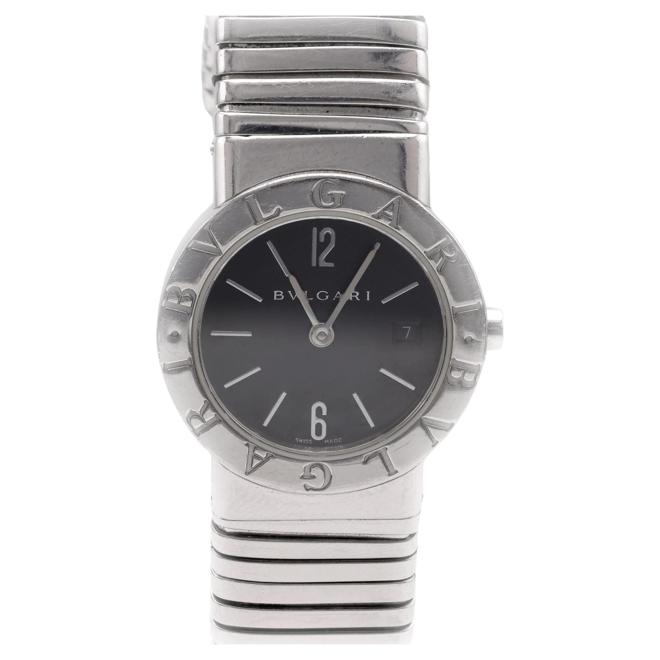 BVLGARI Tubogas Stainless Steel Watch