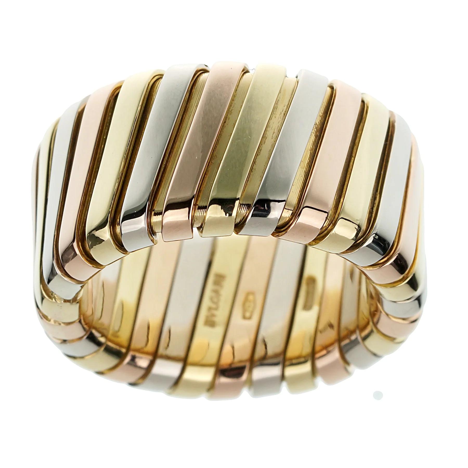 bulgari tubogas ring