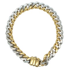 Bvlgari Two-Tone Gold Link Bracelet