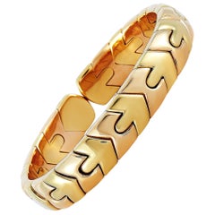 Bvlgari Vintage 18 Karat Yellow Gold Bracelet