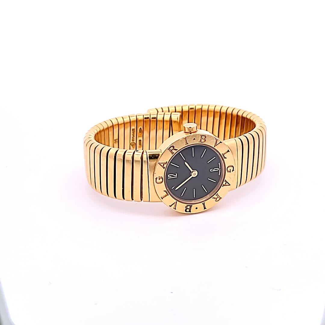 Women's Bvlgari Vintage 83.00 Grams 18 Karat Yellow Gold Wrist Watch