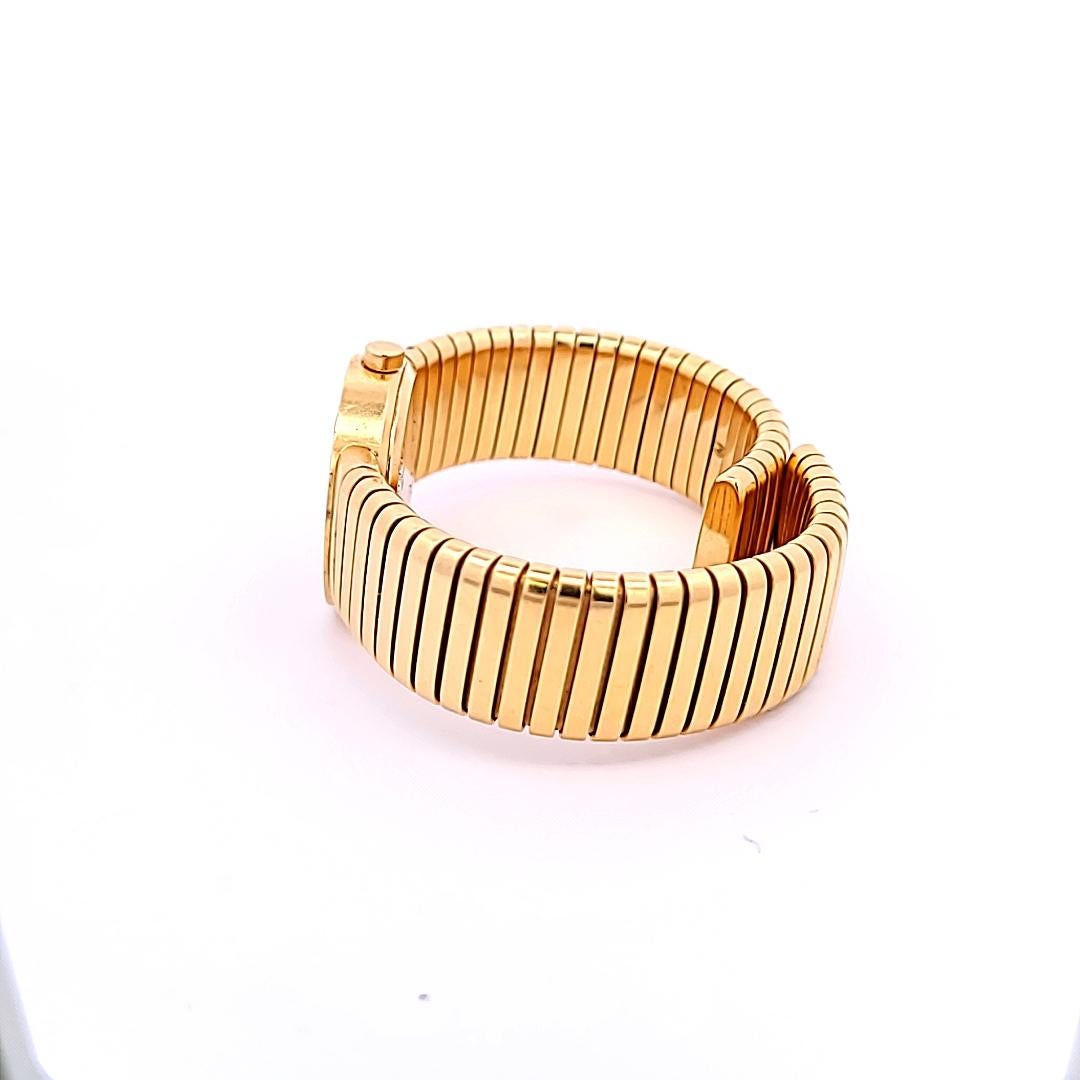 Bvlgari Vintage 83.00 Grams 18 Karat Yellow Gold Wrist Watch 3
