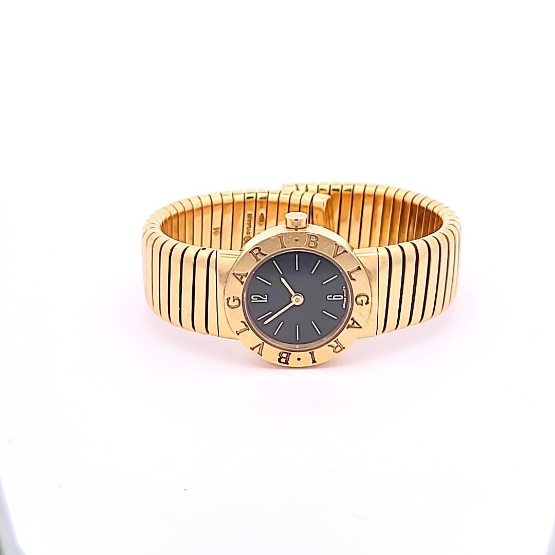 Bvlgari Vintage 83.00 Grams 18 Karat Yellow Gold Wrist Watch 4