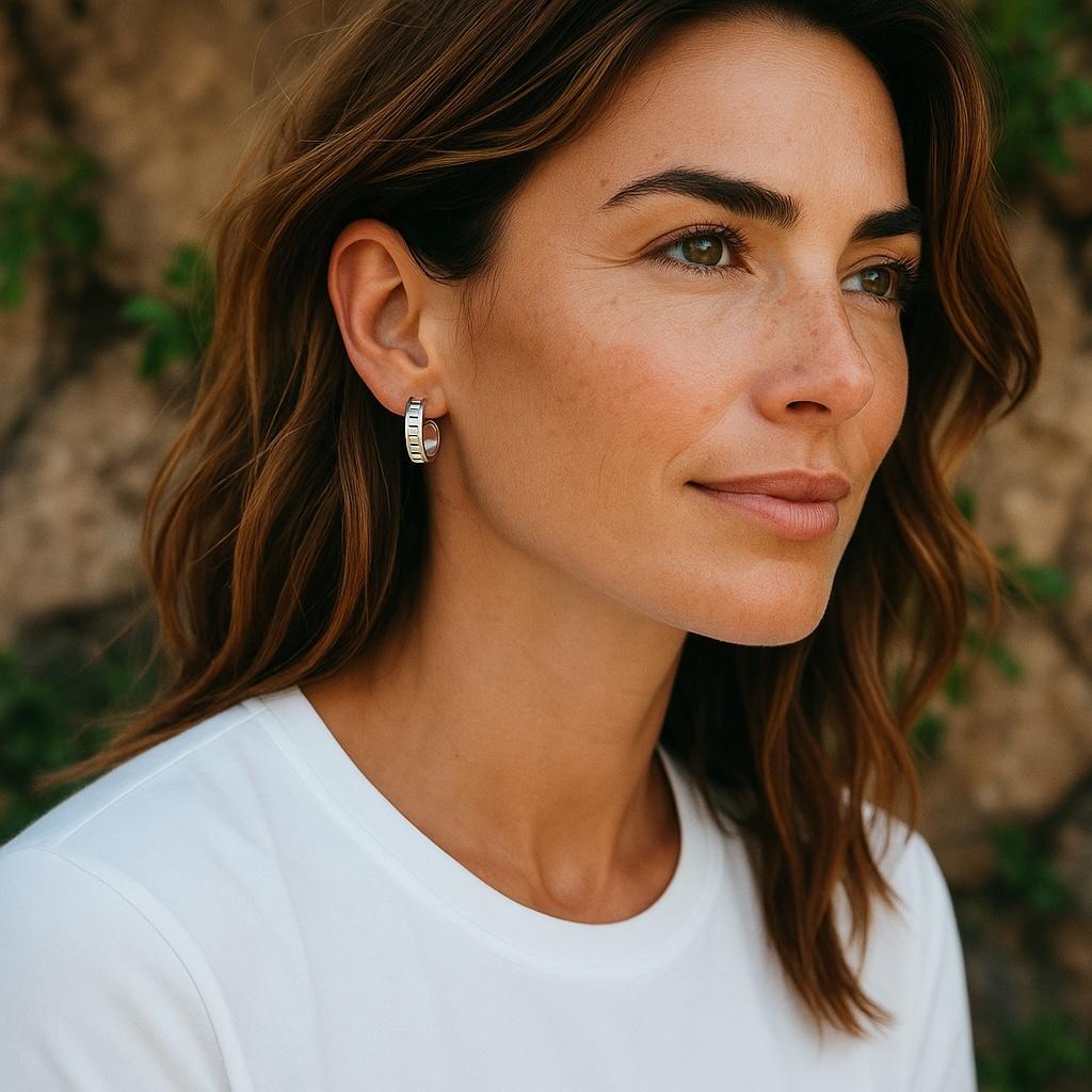 A Contemporary Icon of Italian Luxury
Introduce a touch of modern elegance to your collection with these vintage Bvlgari B.Zero1 Huggie Hoop Earrings, crafted in 18K white gold. Renowned for its clean lines and minimalist flair, the B.Zero1 design