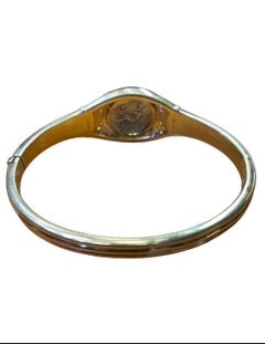 Bvlgari Vintage Diamant Alessandro Magno Münze-Armband