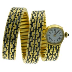 Bvlgari Vintage Gold Wrap Bracelet Watch Bulgari