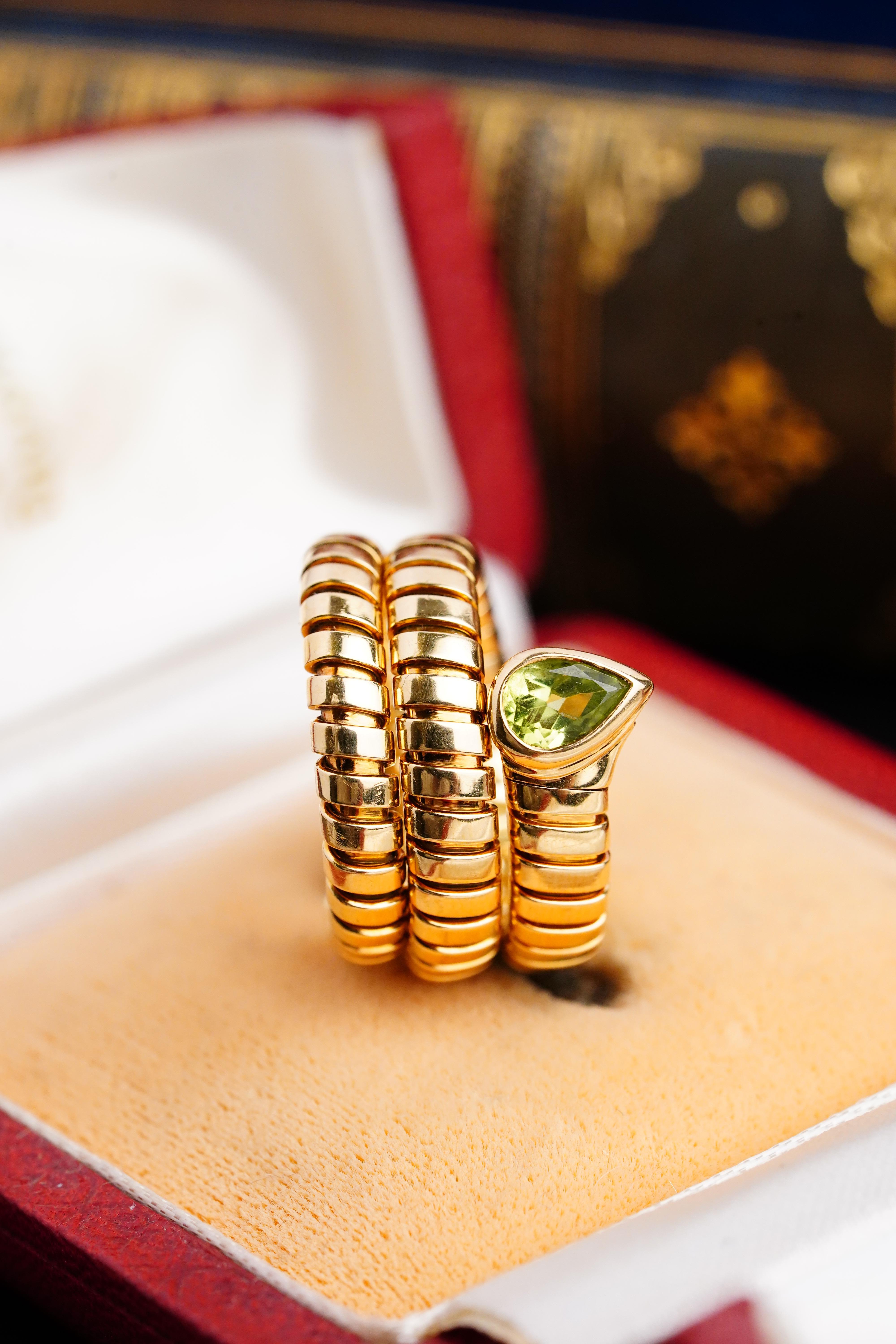 bvlgari tubogas ring