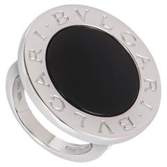 Bvlgari White Gold Bvlgari Bvlgari Onyx Ring