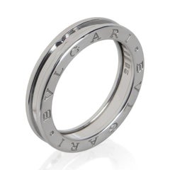BVLGARI White Gold  B.zero1 Band