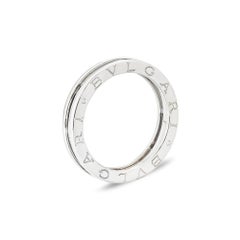 Bvlgari White Gold B.Zero1 Ring Size 64 336034