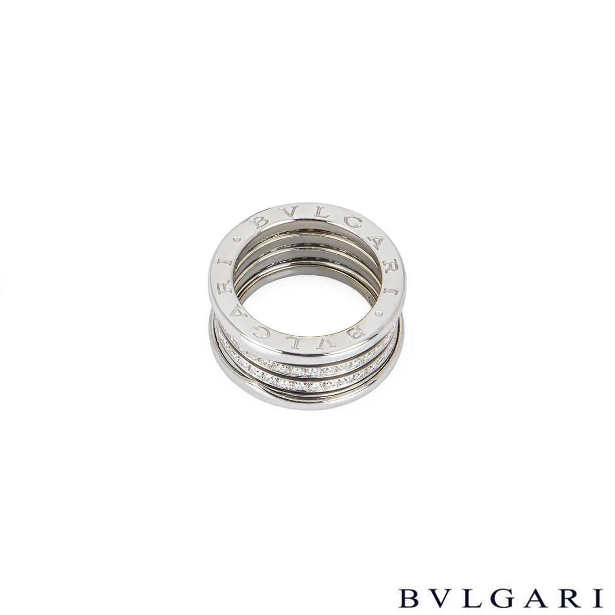 bvlgari white ring