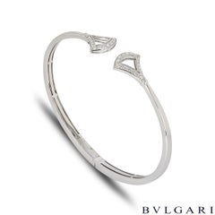 Bvlgari Bracciale da sogno delle dive in oro bianco con diamanti 355625