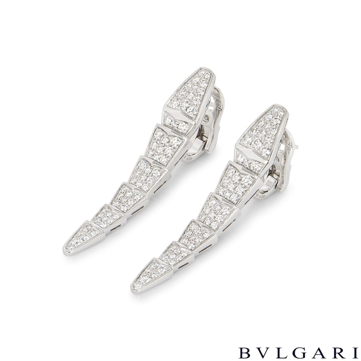 bvlgari earrings snake