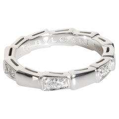 BVLGARI White Gold Diamond Serpenti Viper Ring
