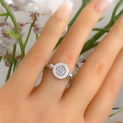 Bvlgari White Gold Pave Diamond and Black Onyx Flip in 18kt Engagement Ring