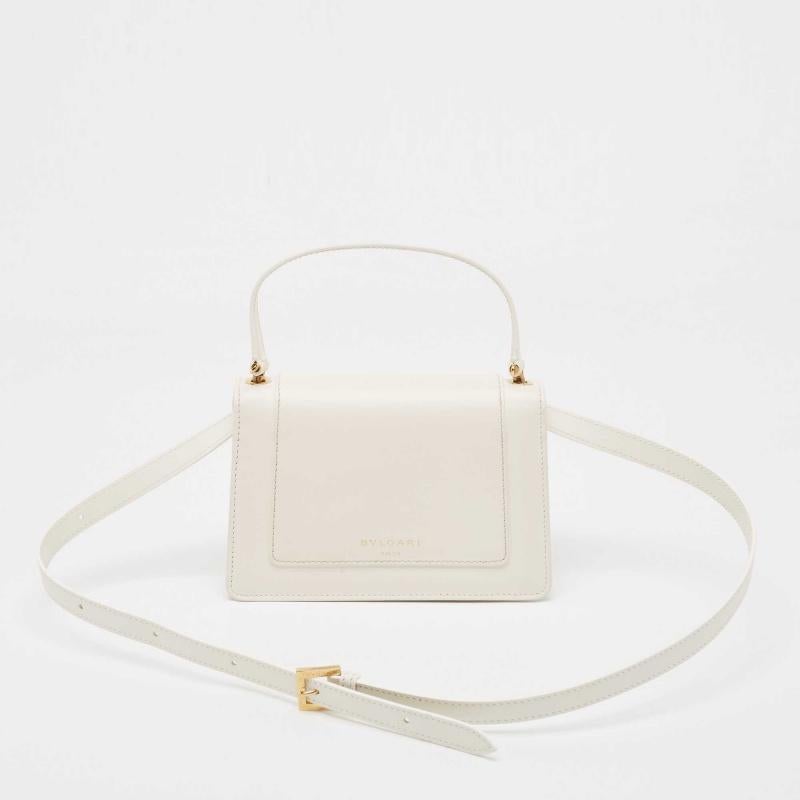 Bvlgari x Alexander Wang White Leather Serpenti Belt Bag 6