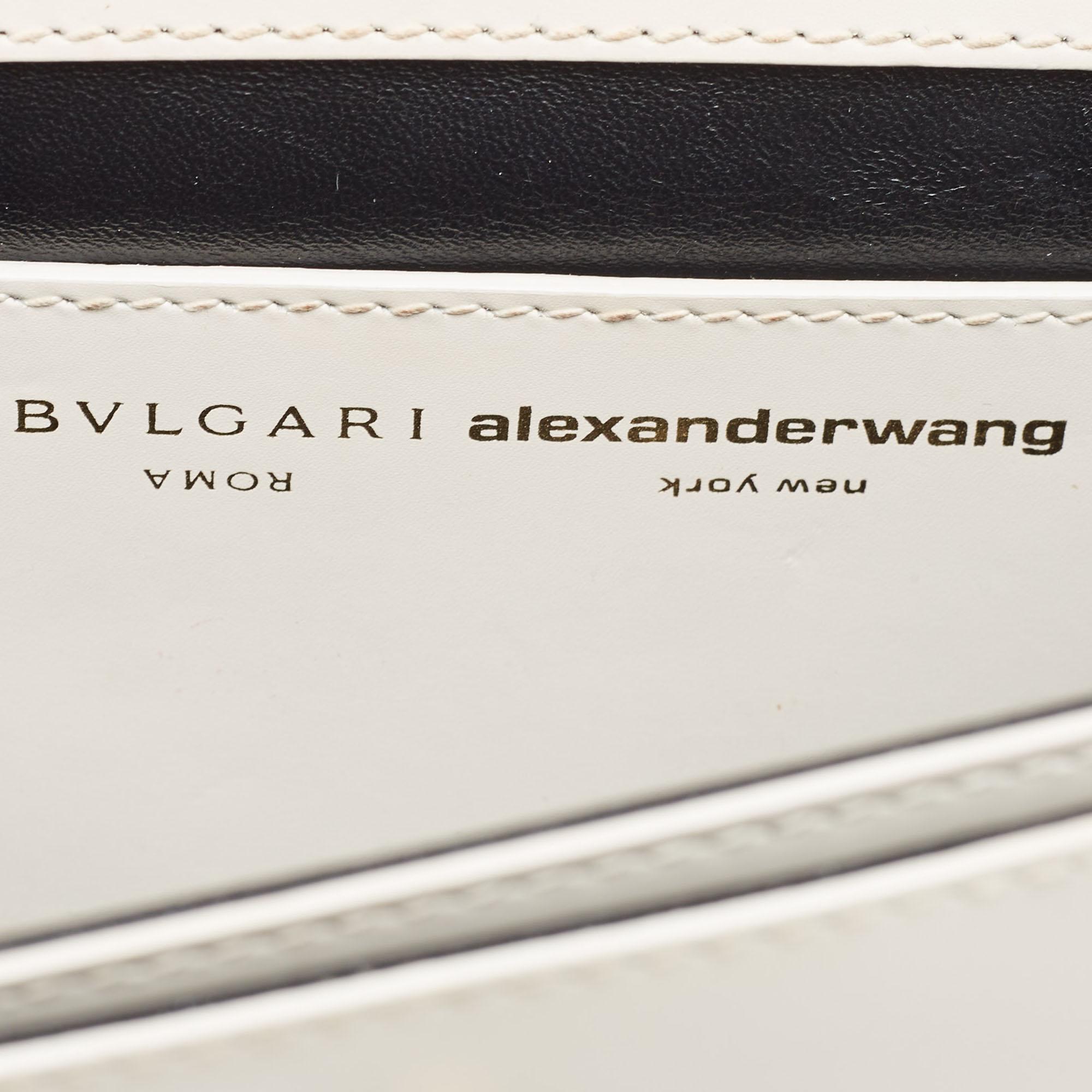 Bvlgari x Alexander Wang White Leather Serpenti Belt Bag 11