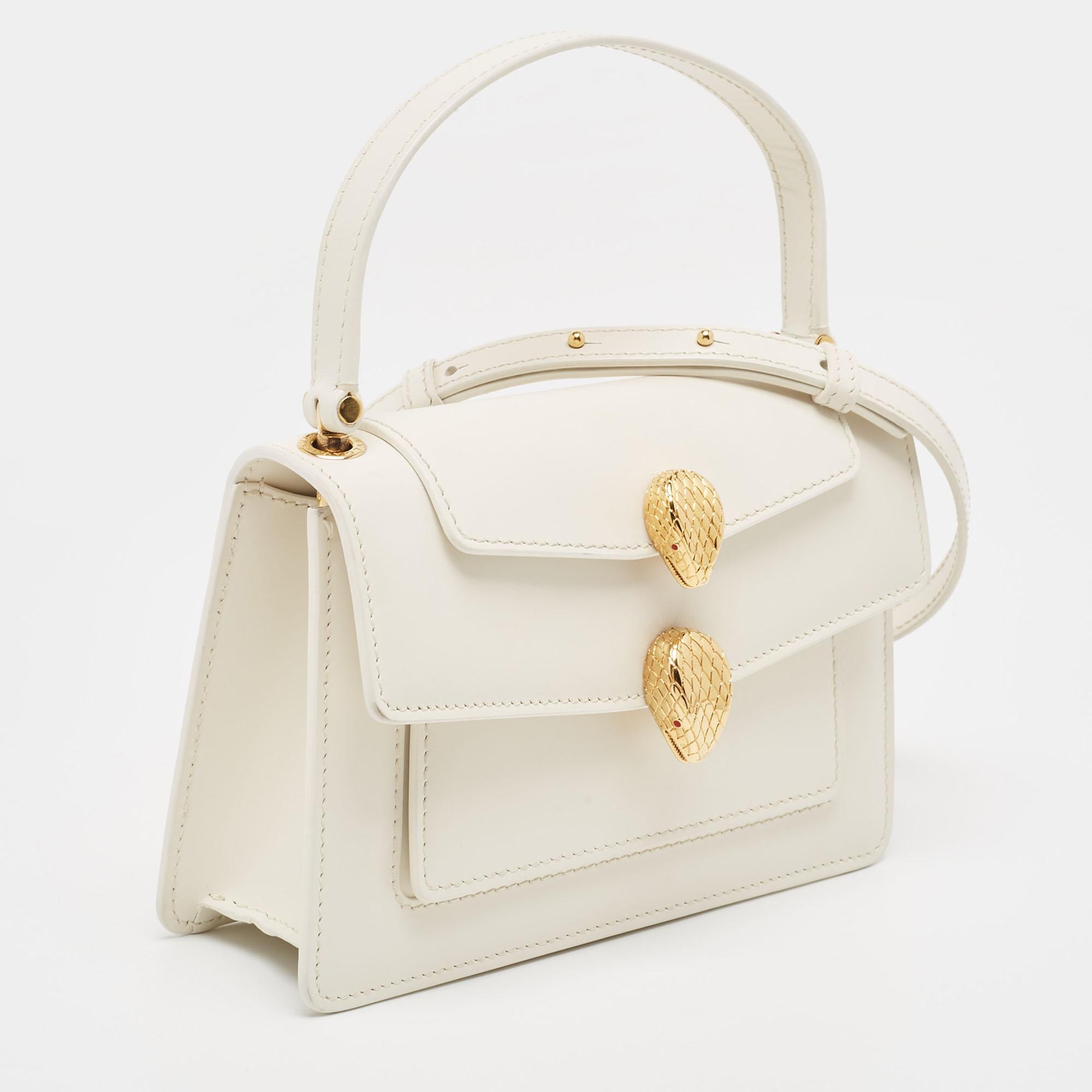 Perfect for conveniently housing your essentials in one place, this Bvlgari x Alexander Wang bag is a worthy investment. It has notable details and offers a look of luxury.


