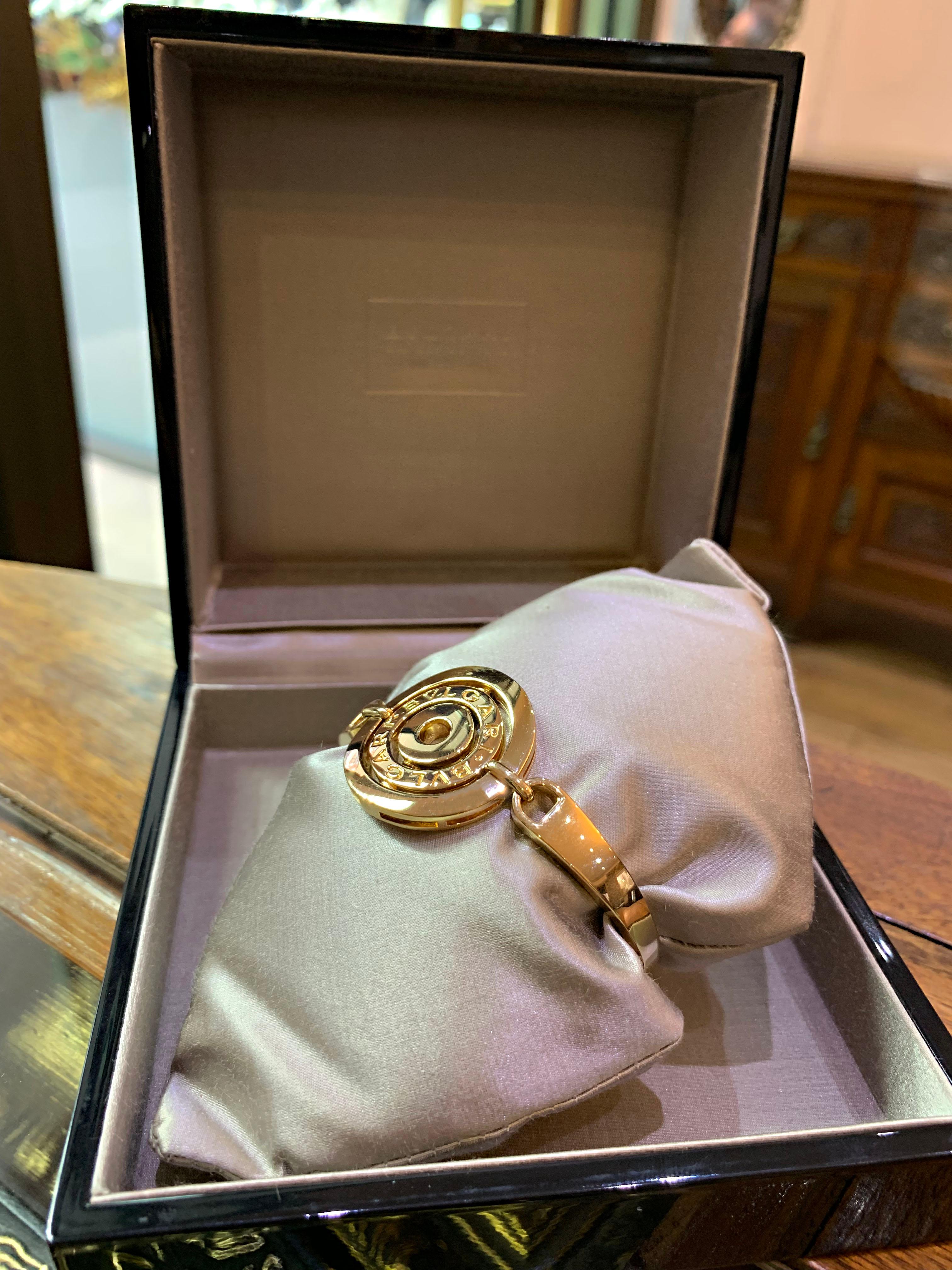 Bvlgari Yellow Gold Bangle, Astrale Collection 3