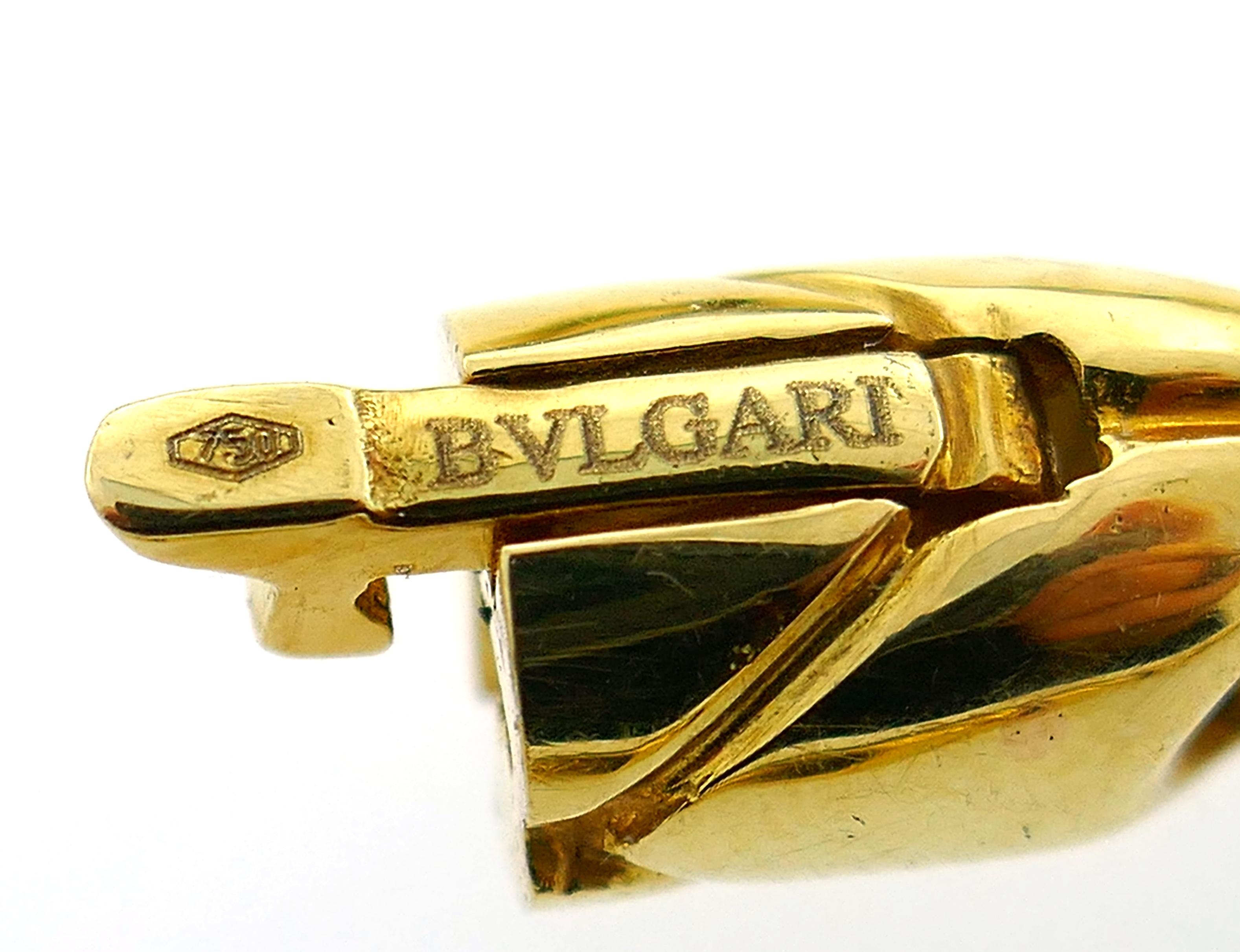 Bvlgari Yellow Gold Chain Necklace Bulgari, 1970s 1