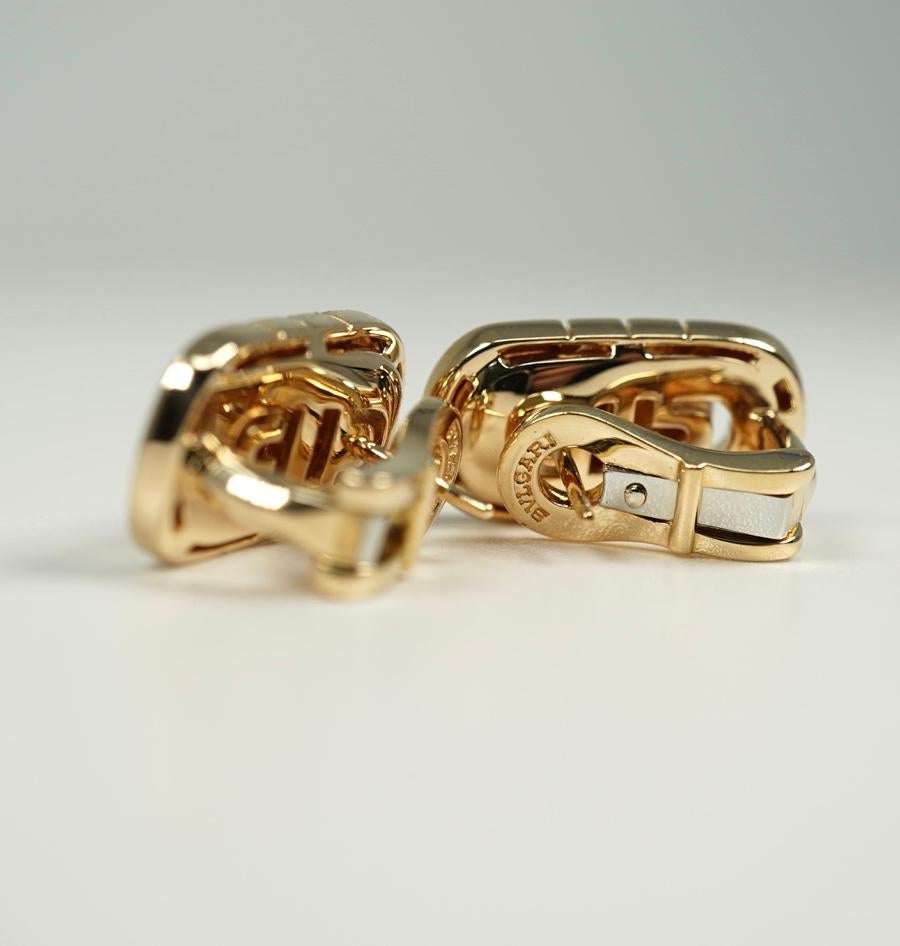 bvlgari gold earrings