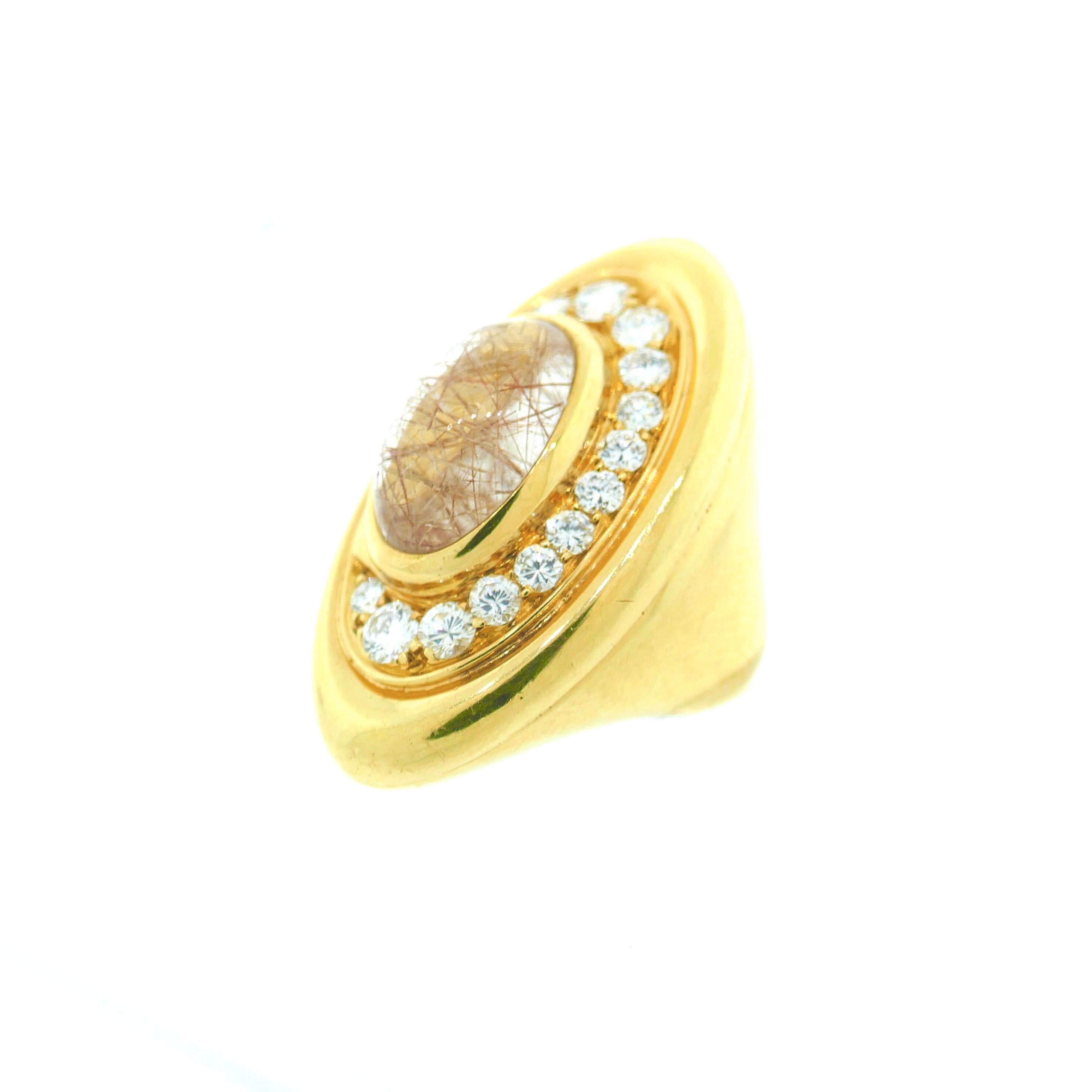 Bvlgari Yellow Gold, Quartz, and Diamond Ring

This is an iconic vintage Bvlgari design. It features 18k yellow gold, stunning quartz, and lively excellent quality diamonds. This ring will come with the original Bvlgari box. 

Size: 5 (US) 

Weight: