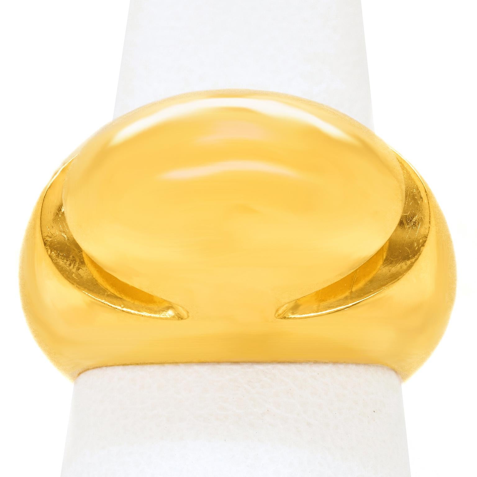 BVLGARI Yellow Gold Ring For Sale 7