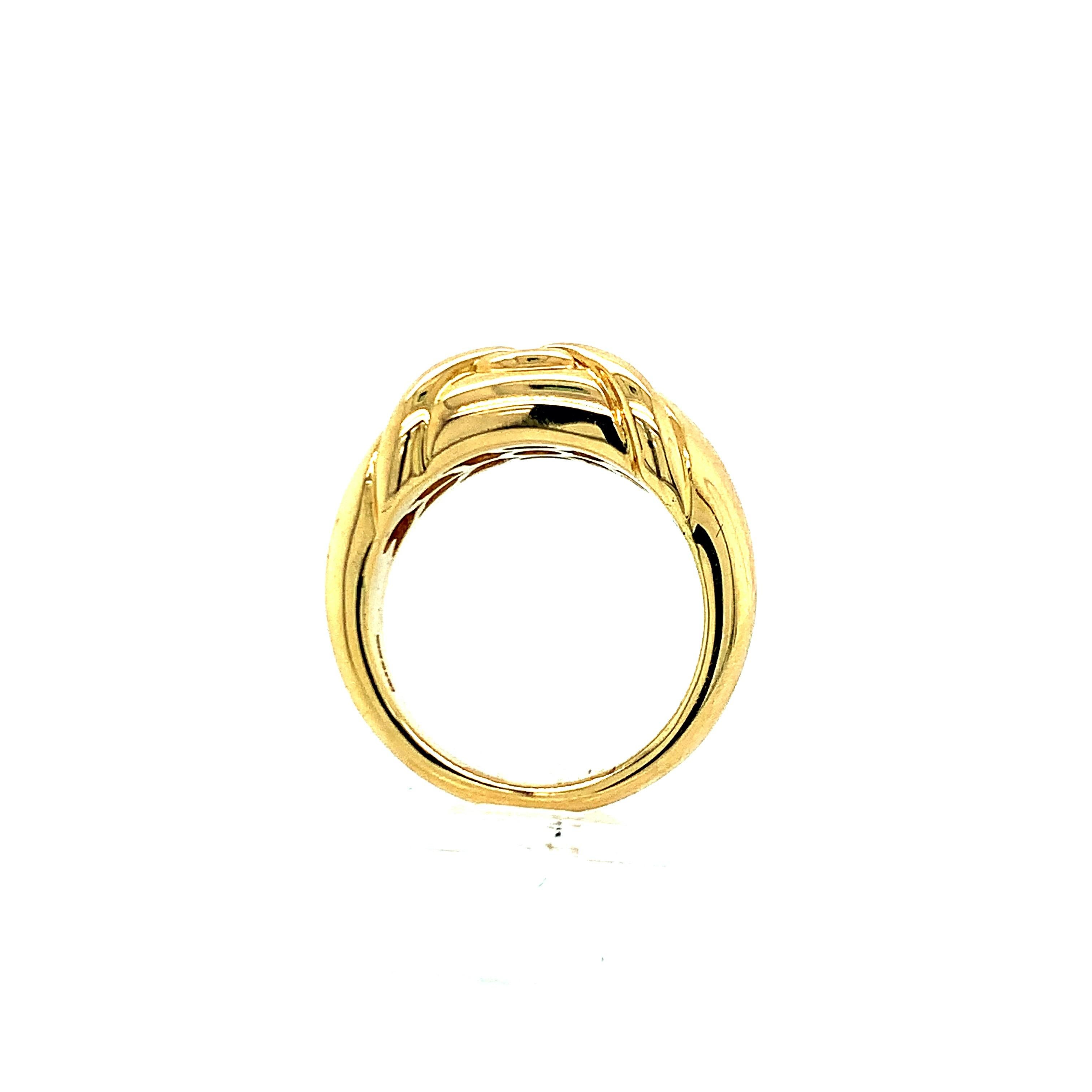 Bvlgari Yellow Gold Ring For Sale 1