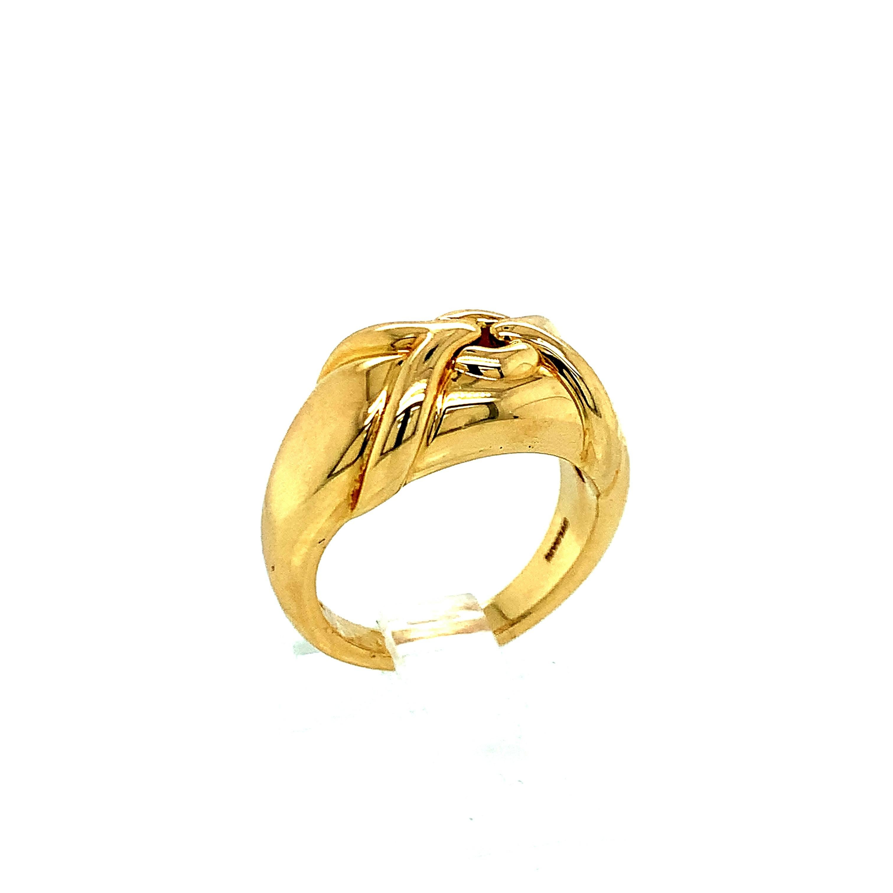 Bvlgari Yellow Gold Ring For Sale 3
