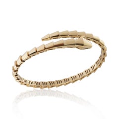 BVLGARI Yellow Gold Serpenti Viper Bracelet