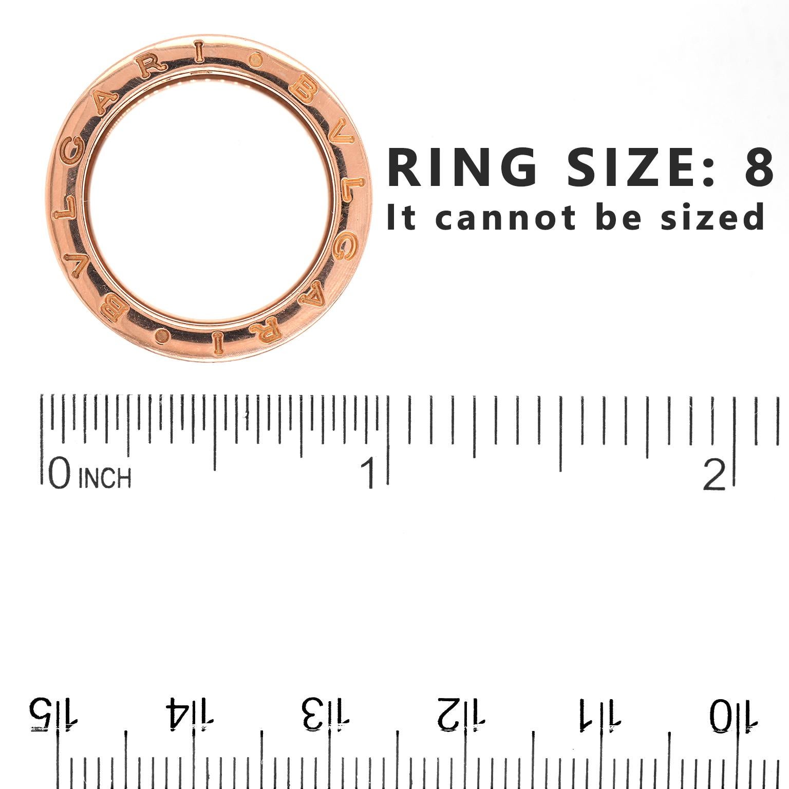 Bvlgari Zero1 Lapis Ring 1
