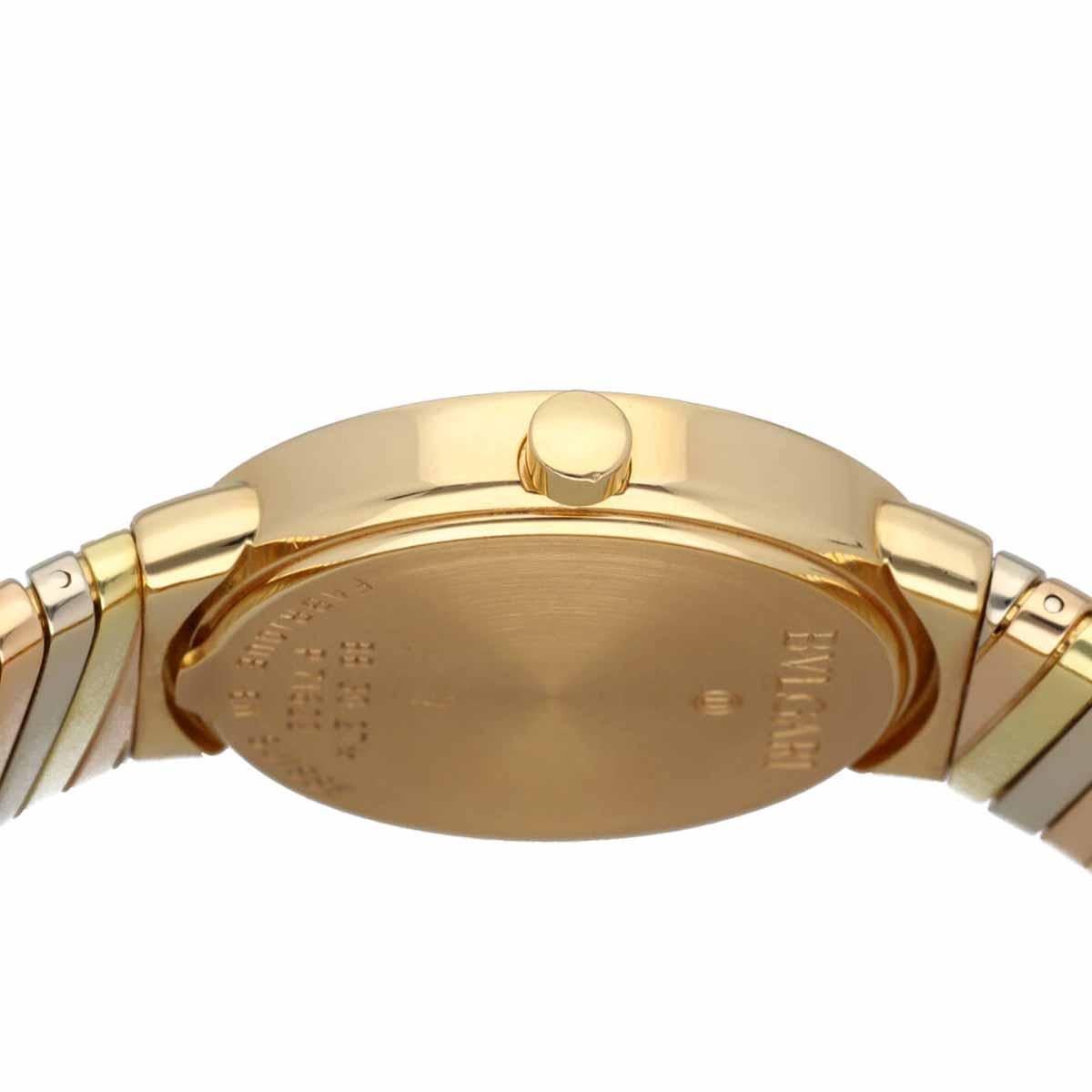 BVLGARI・BVLGARI BB302T Orologio Tubogas 18K YG WG PG 17cm Quarzo In condizioni buone in vendita a Tokyo, JP