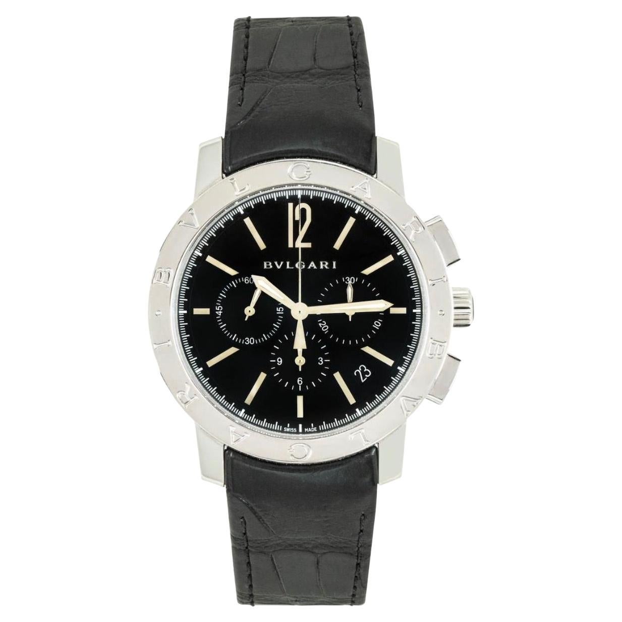 Bvlgari Chronograph 102043 Watch For Sale