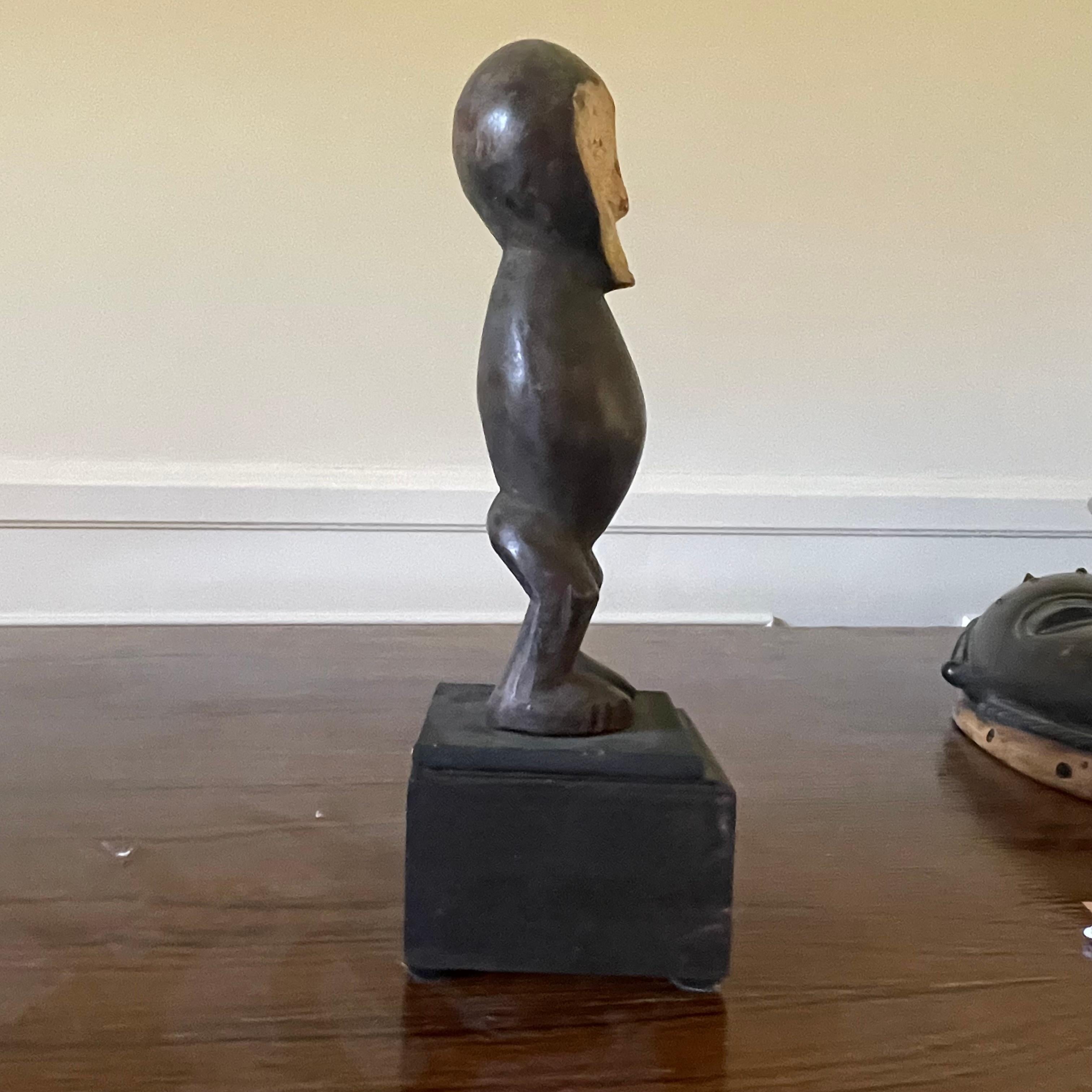 Tribale Statua dell'iniziazione di Bwami, popolo Lega, inizio del XX secolo in vendita