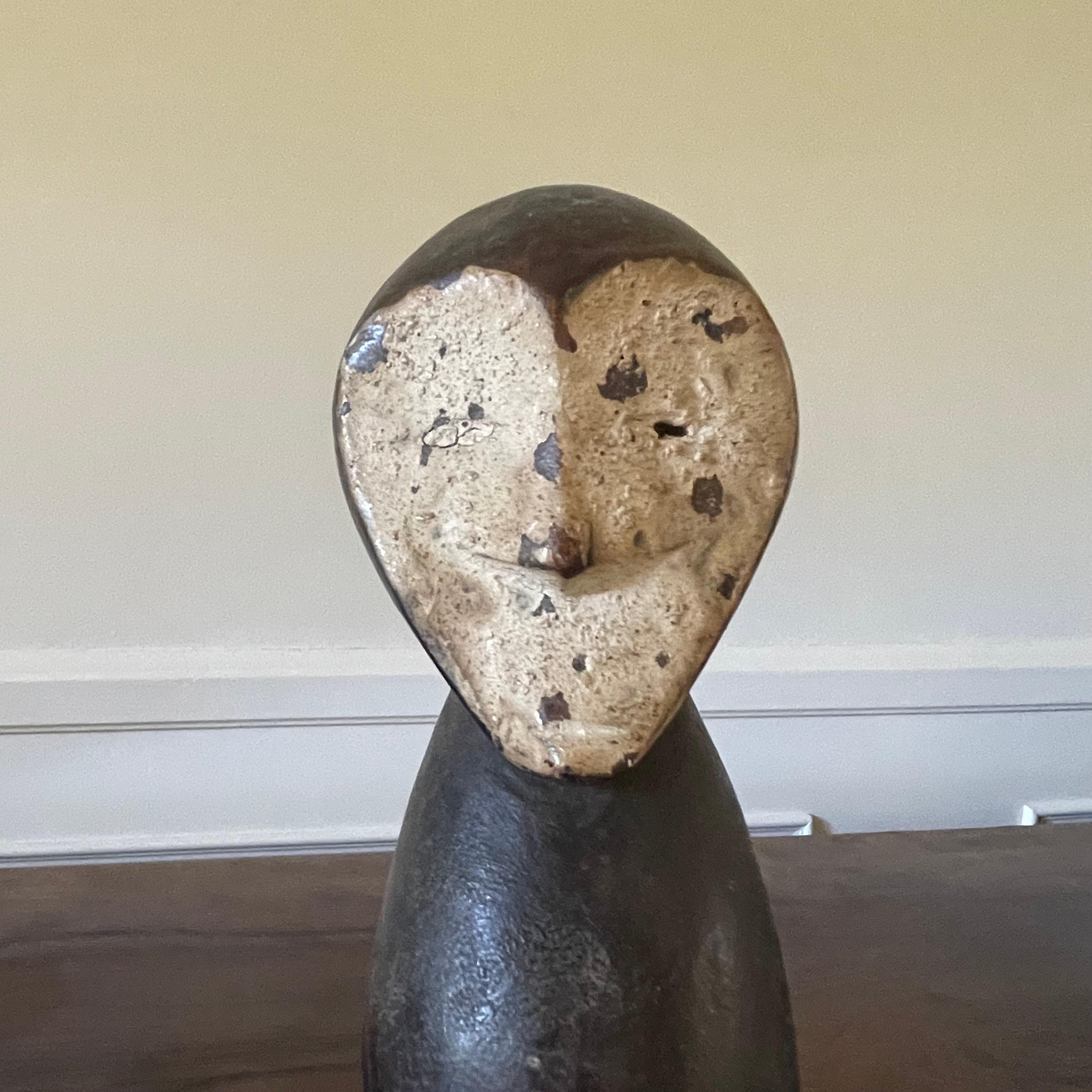 Inizio XX secolo Statua dell'iniziazione di Bwami, popolo Lega, inizio del XX secolo in vendita