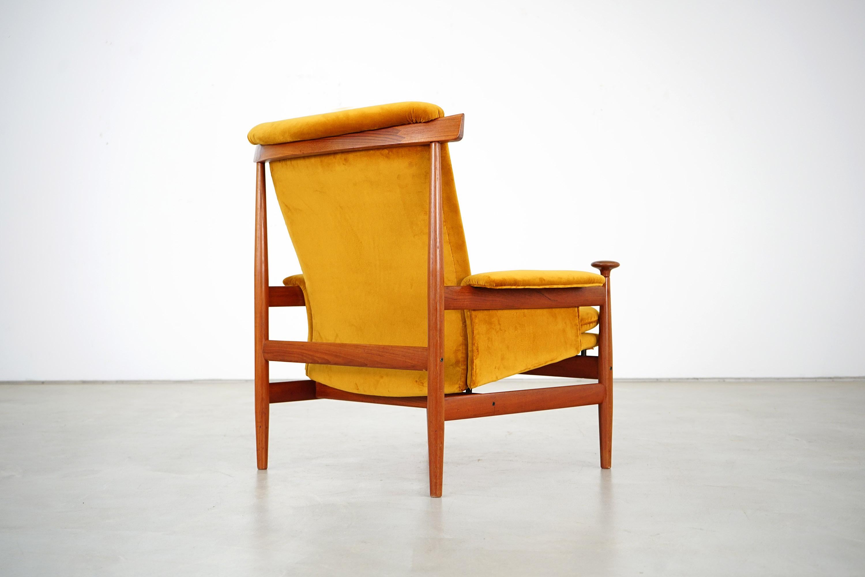 Bwana Chair by Finn Juhl for France & Søn, 1960s In Good Condition In Munster, NRW