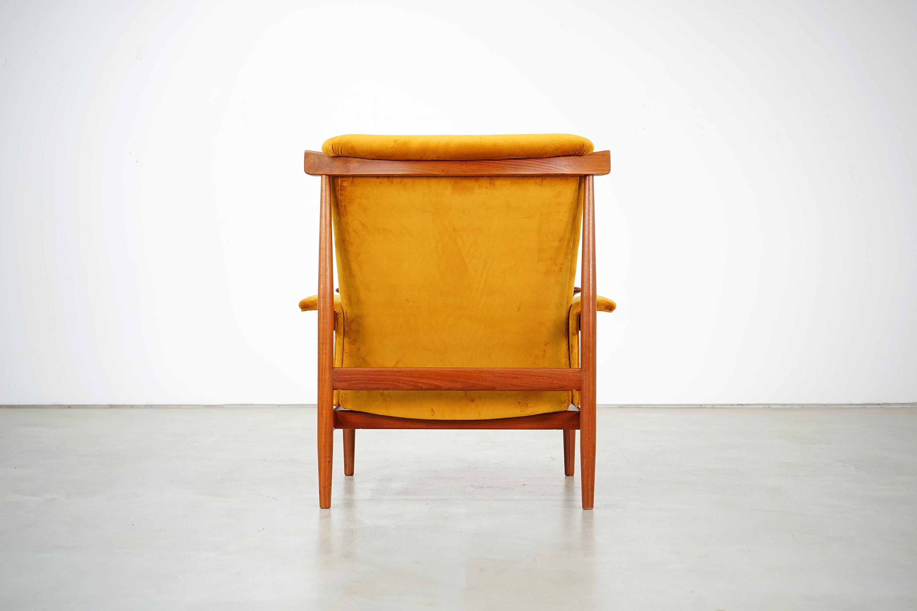 Mid-20th Century Bwana Chair by Finn Juhl for France & Søn, 1960s