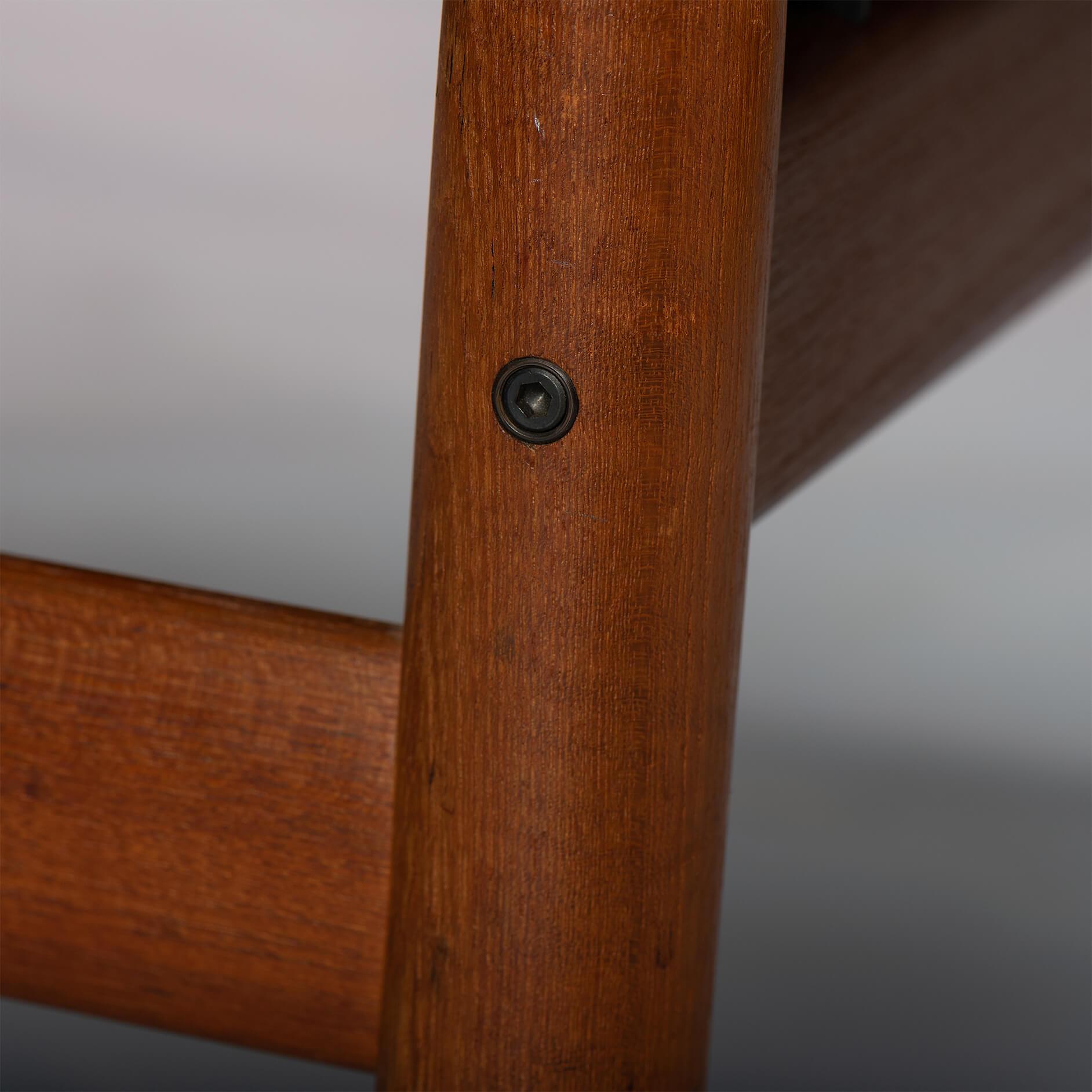 Bwana Chair Reupholstered in Black Leather from Finn Juhl for France & Son, 1962 5