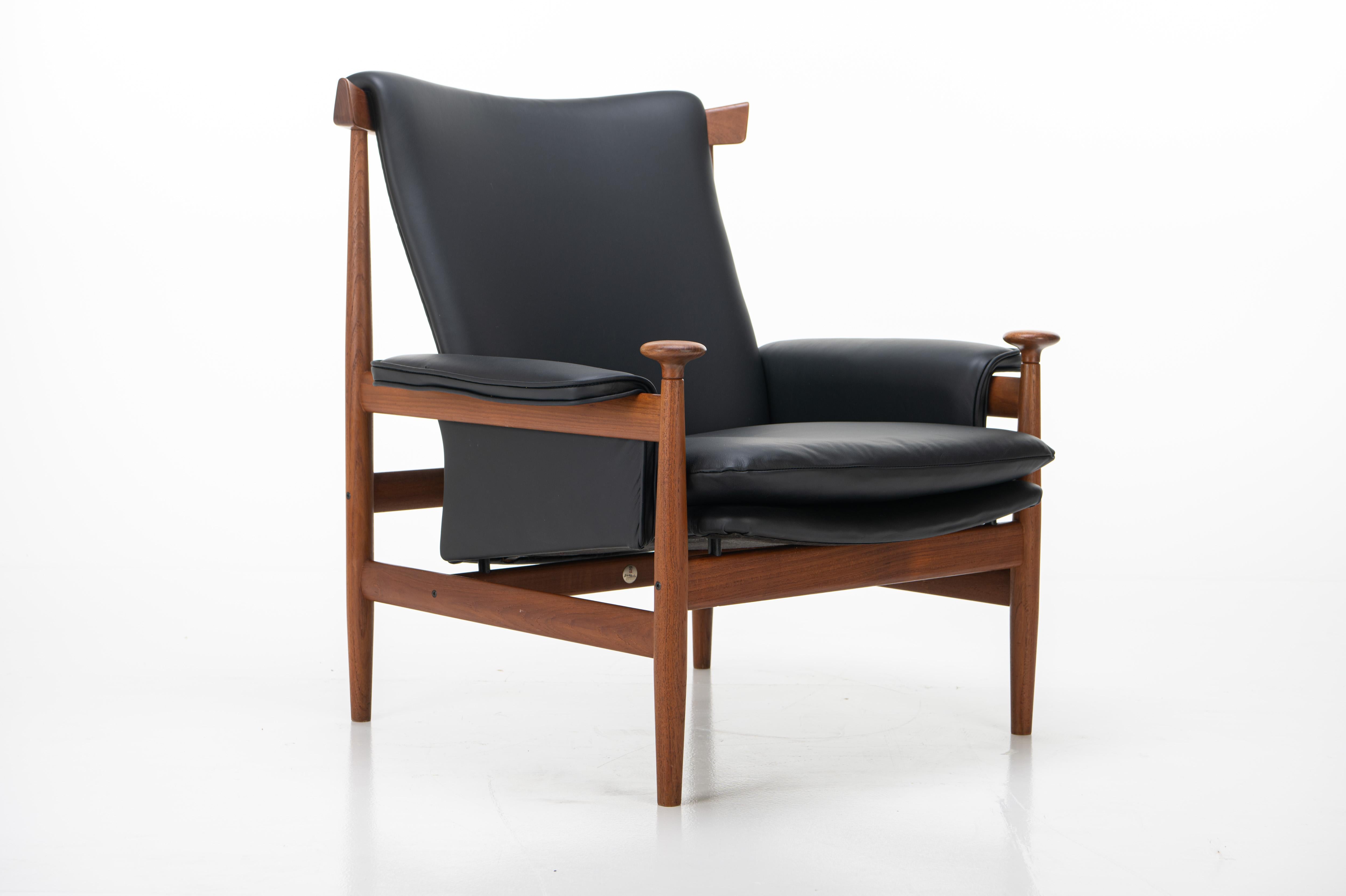 Bwana Lounge Chair by Finn Juhl for France & Son, Denmark, 1960s 5