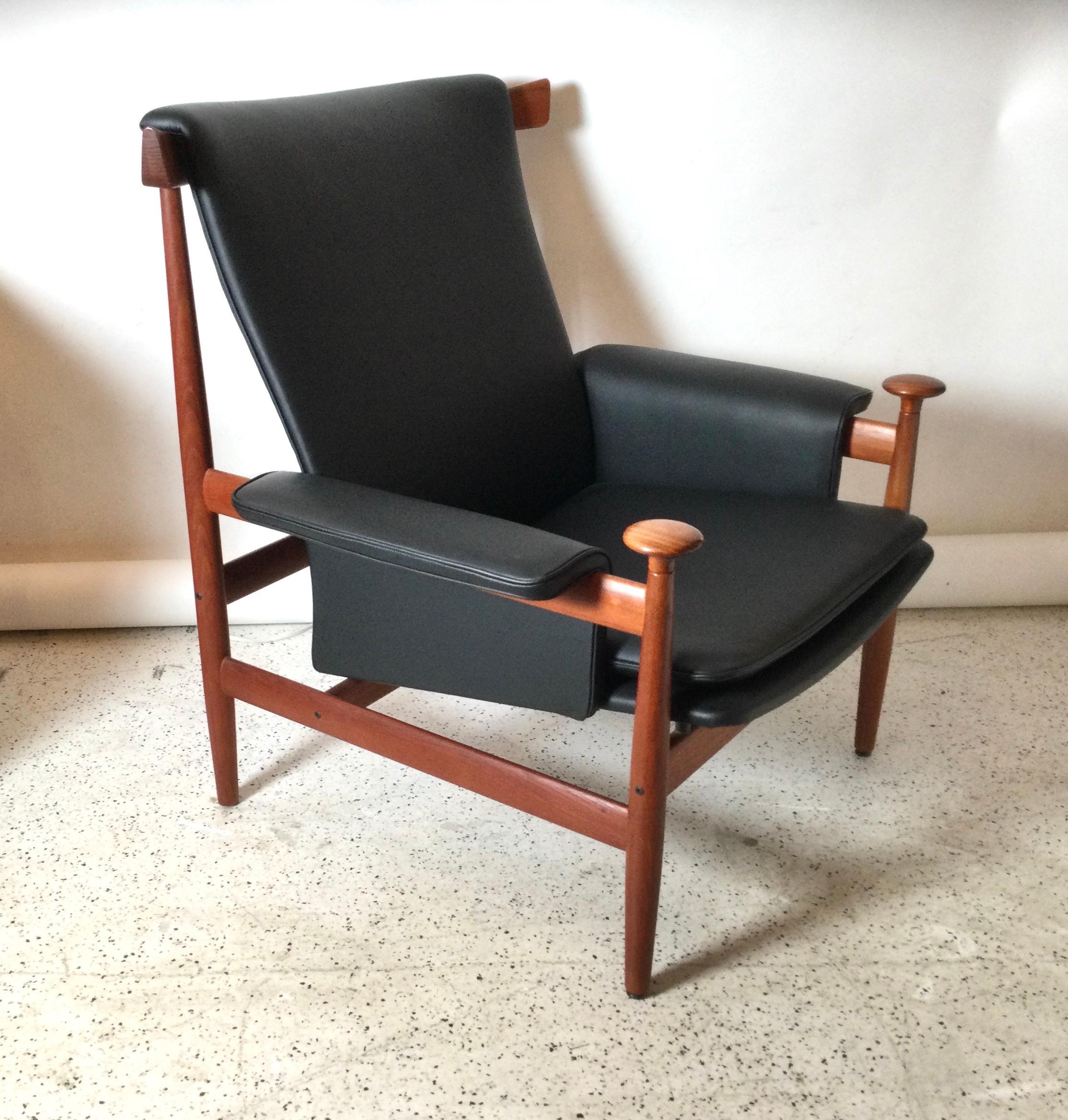 Mid-Century Modern Bwana Lounge Chair by Finn Juhl